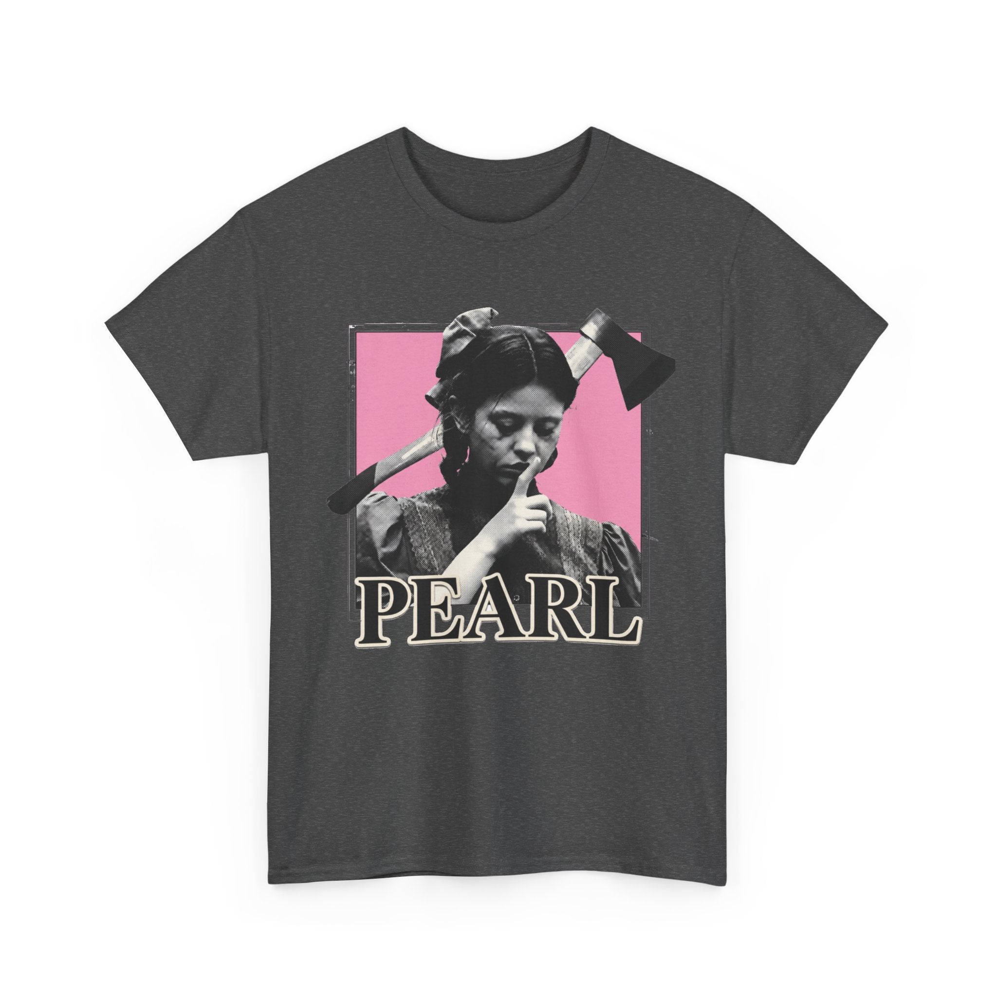 Mia Goth Pearl Horror Movie Inspired Bootleg Bubblegum Pink Tee