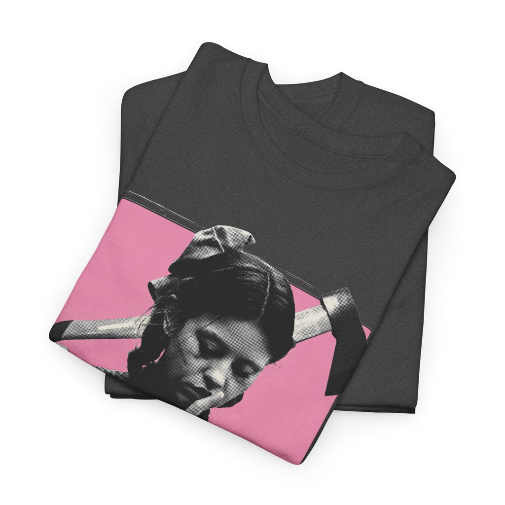 Mia Goth Pearl Horror Movie Inspired Bootleg Bubblegum Pink Tee