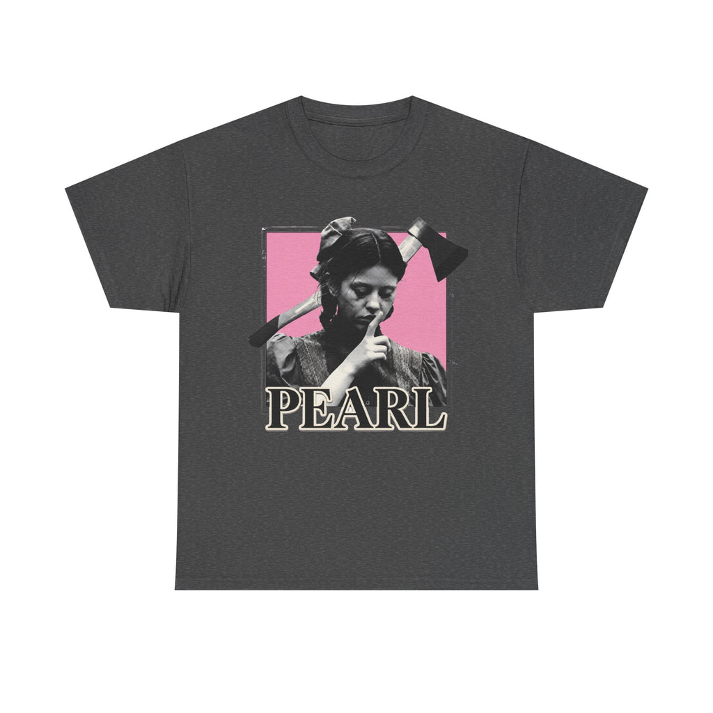Mia Goth Pearl Horror Movie Inspired Bootleg Bubblegum Pink Tee