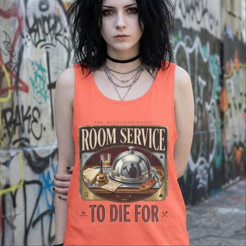 The Shining Room Service To Die For Overlook Hotel Tank Top