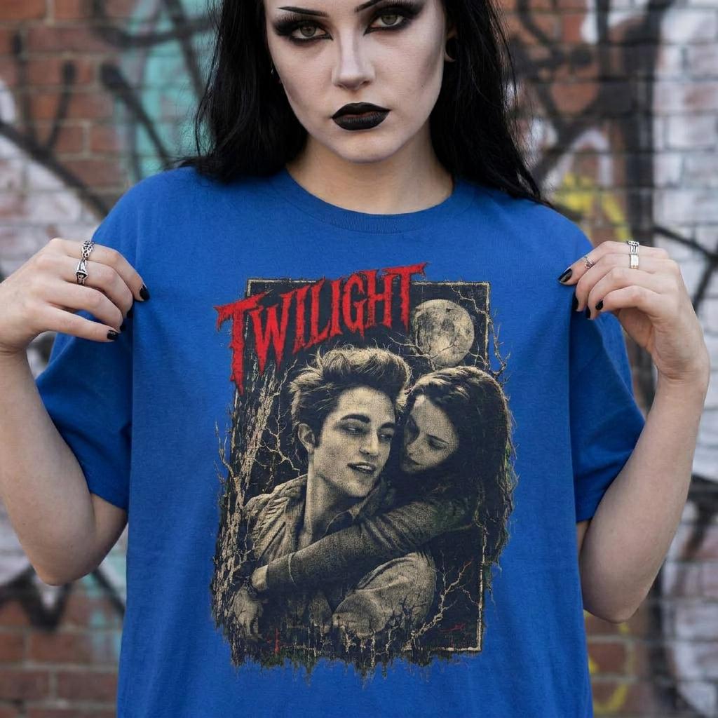 Twilight Edward & Bella Gothic Bootleg T-Shirt