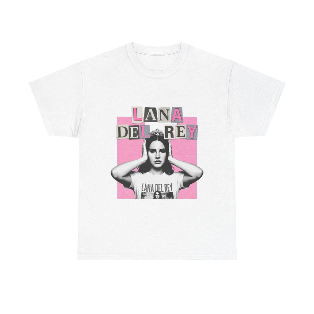 Lana Del Rey Pink Graphic T-Shirt, Y2K Bootleg Music Tee, Oversized Unisex Fan Shirt