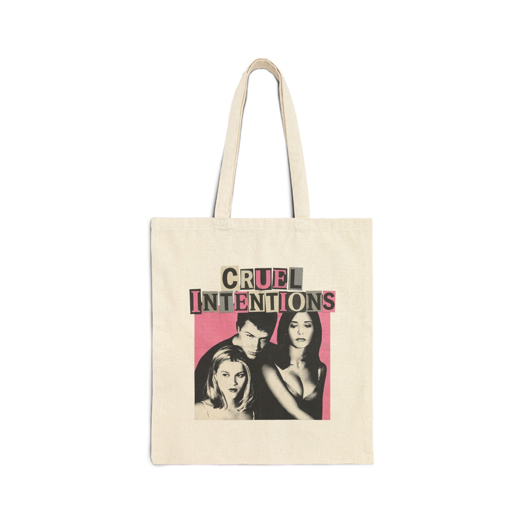Cruel Intentions 90s Movie Hot pink bootleg cinephile Tote, Canvas Bag