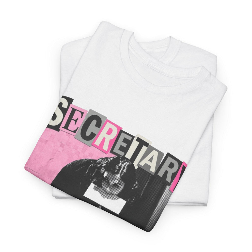 Secretary movie tee, Y2K bootleg cinephile bubblegum pink T-Shirt
