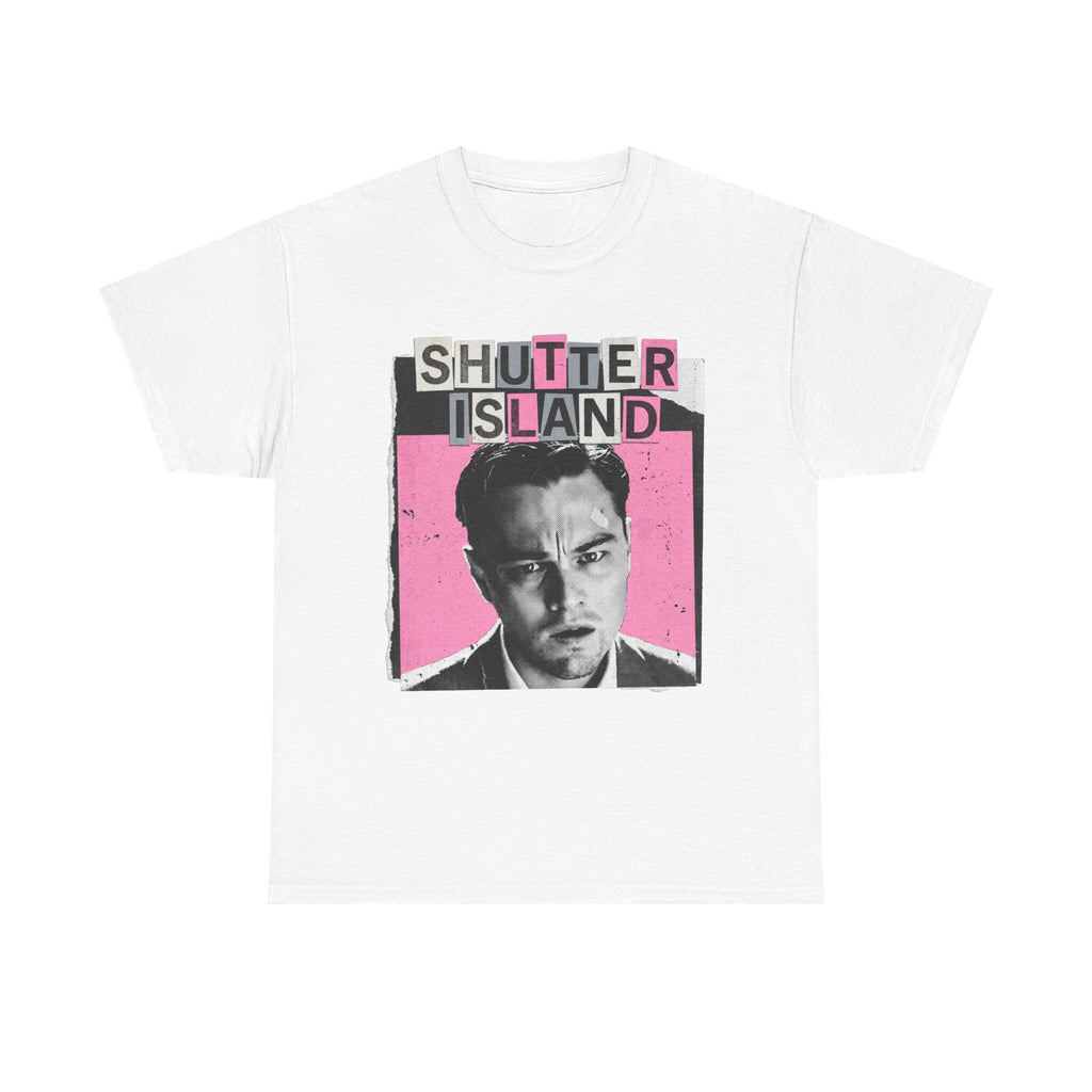 Shutter Island Teddy Tee, bubblegum pink Movie Y2K Bootleg cinephile T-Shirt