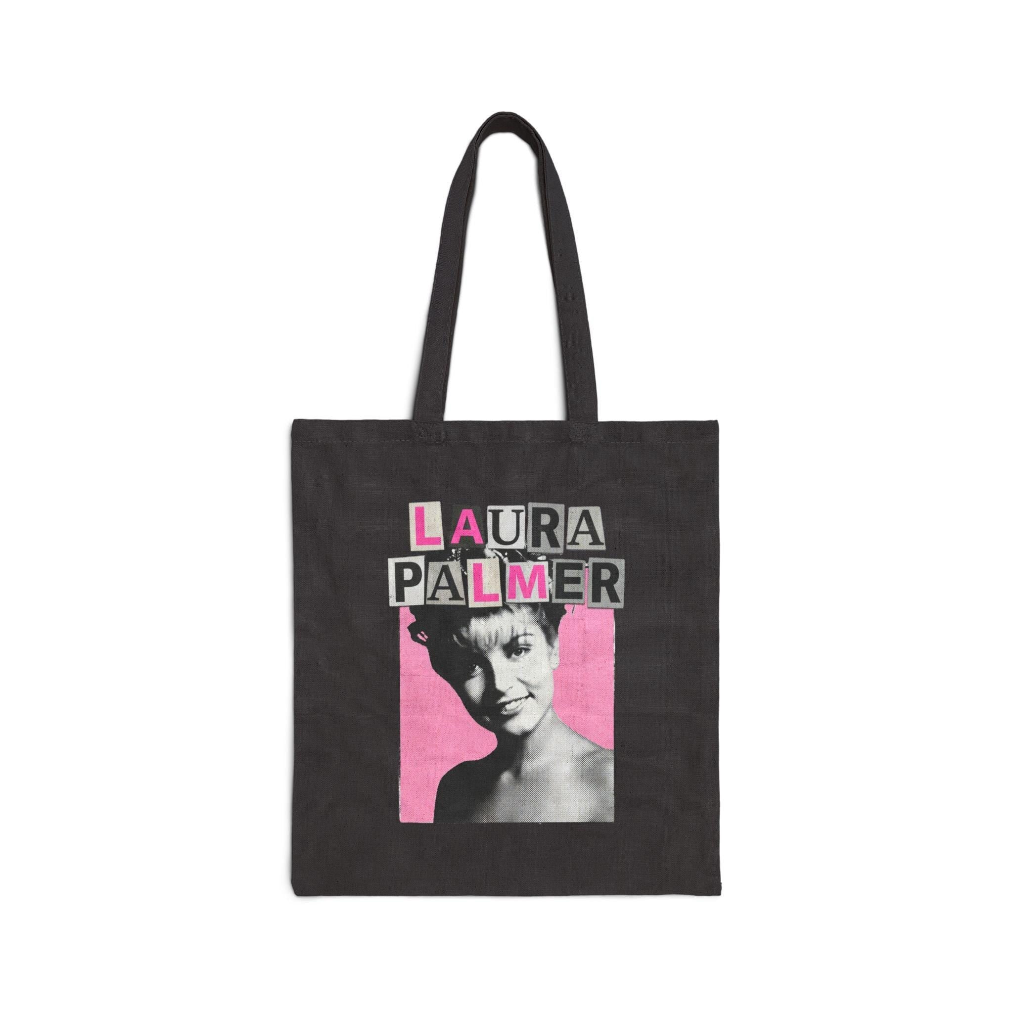 Laura Palmer Twin Peaks Hot Pink Canvas Tote Bag David Lynch Cinephile