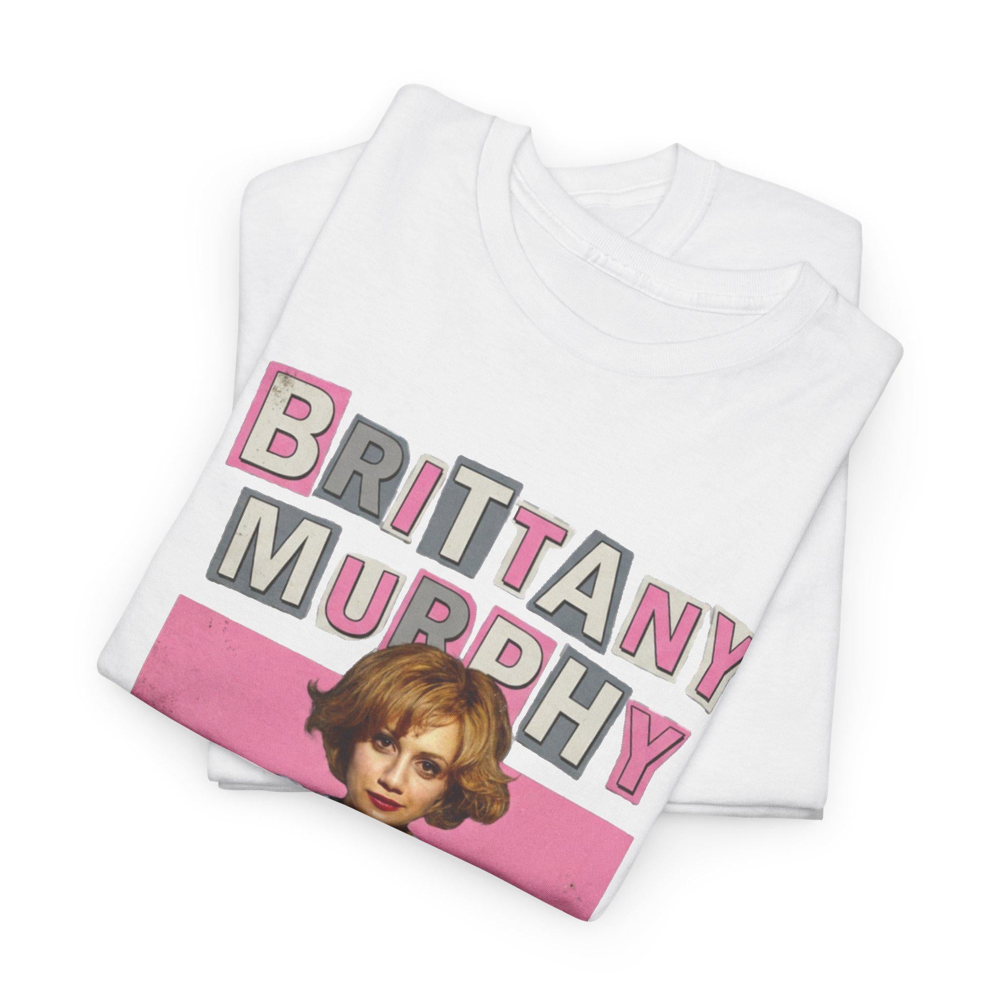Brittany Murphy Bootleg Hot Pink Tee, Vintage Actress Tribute cinephile T-Shirt