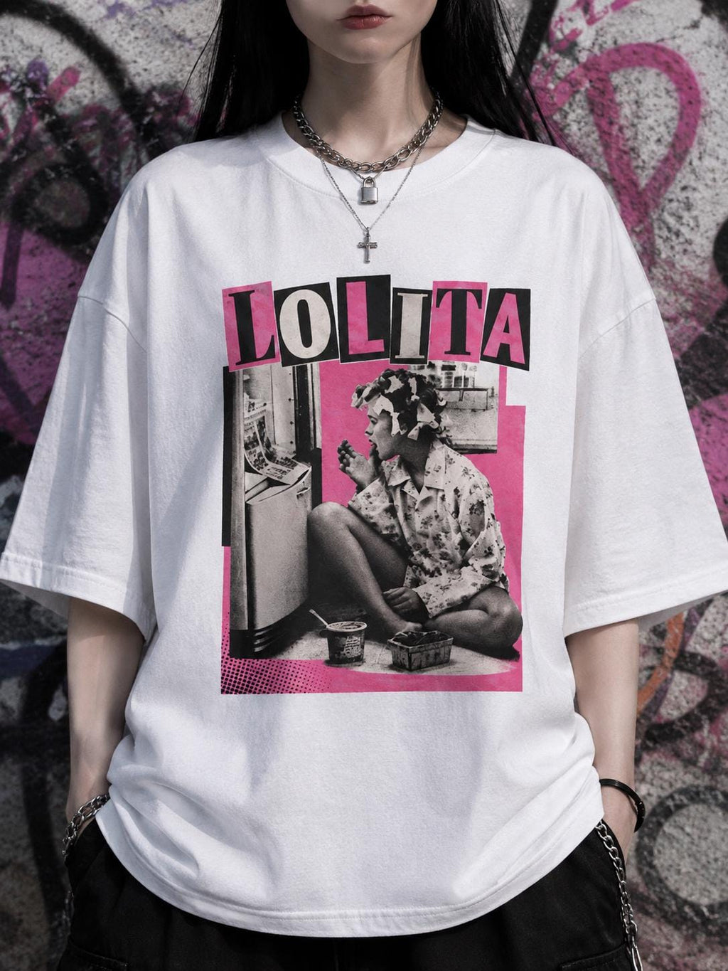 Lolita 1997 Movie T-Shirt, Bubblegum Punk Tee, Cult Film Shirt