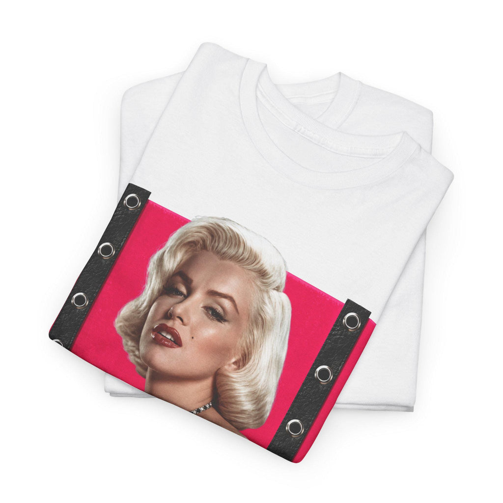 Marilyn Monroe Graphic Tee, Hot Pink Y2K Pop Punk Movie Star Shirt