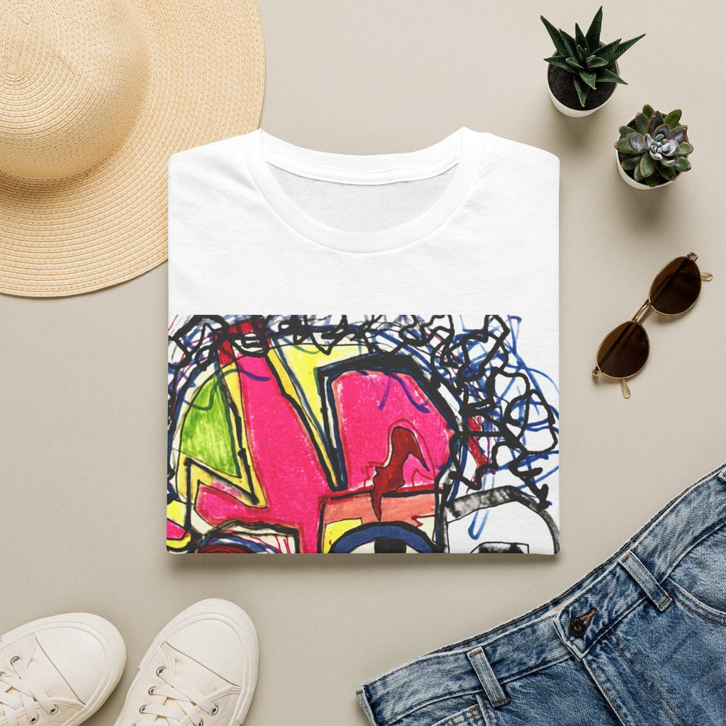 Artist Made Tee Original Art Electric Mind Neo-Expressionist T-Shirt