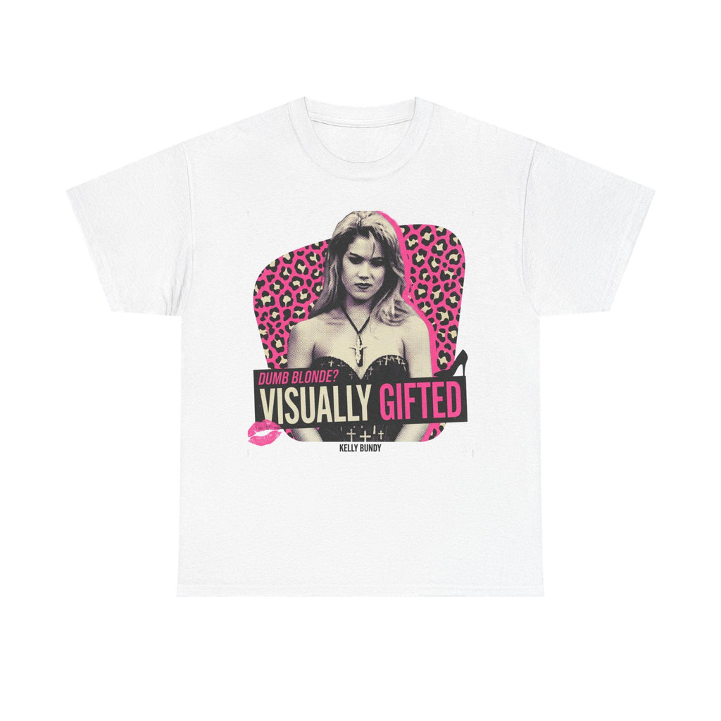 Kelly Bundy 'Visually Gifted' T-Shirt Married With Children 90s TV Sitcom