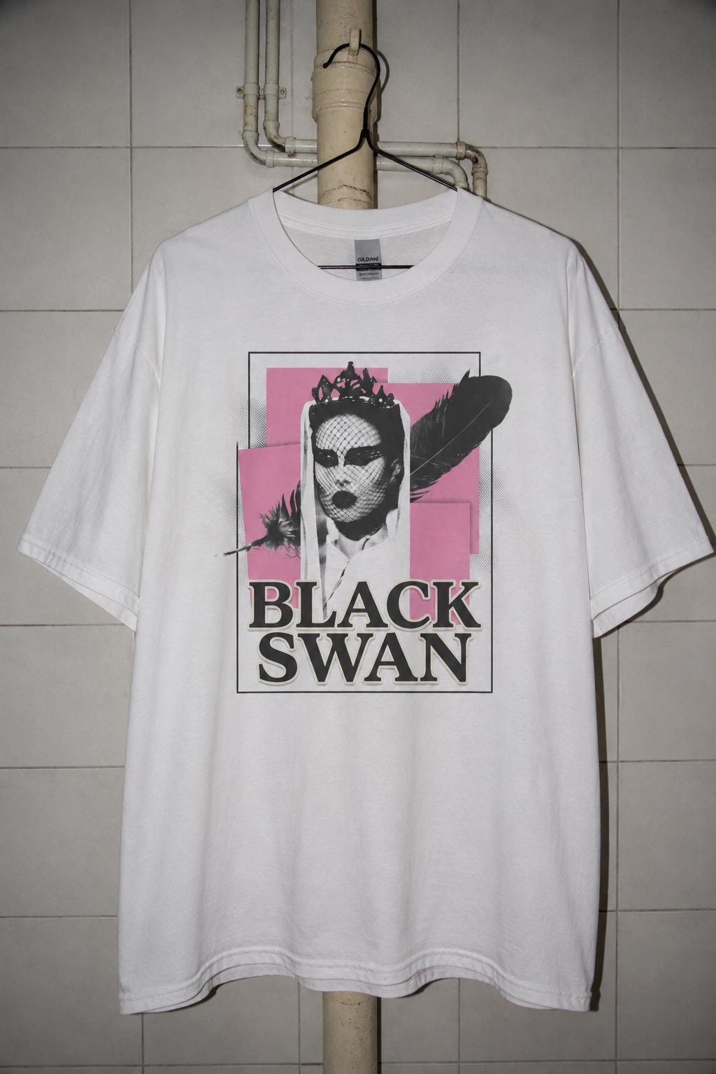 Black Swan Nina Sayers Bubblegum Pink Cinephile T-Shirt Natalie Portman Cult Movie Tee