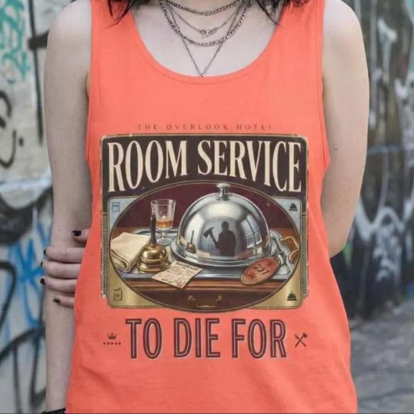 The Shining Room Service To Die For Overlook Hotel Tank Top