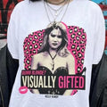 Kelly Bundy 'Visually Gifted' T-Shirt Married With Children 90s TV Sitcom