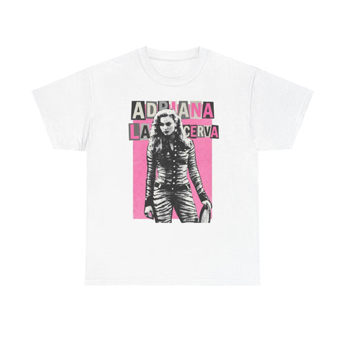 Adriana La Cerva, Sopranos TV hot pink Y2K Bootleg Drea de Matteo Cinephile Tee