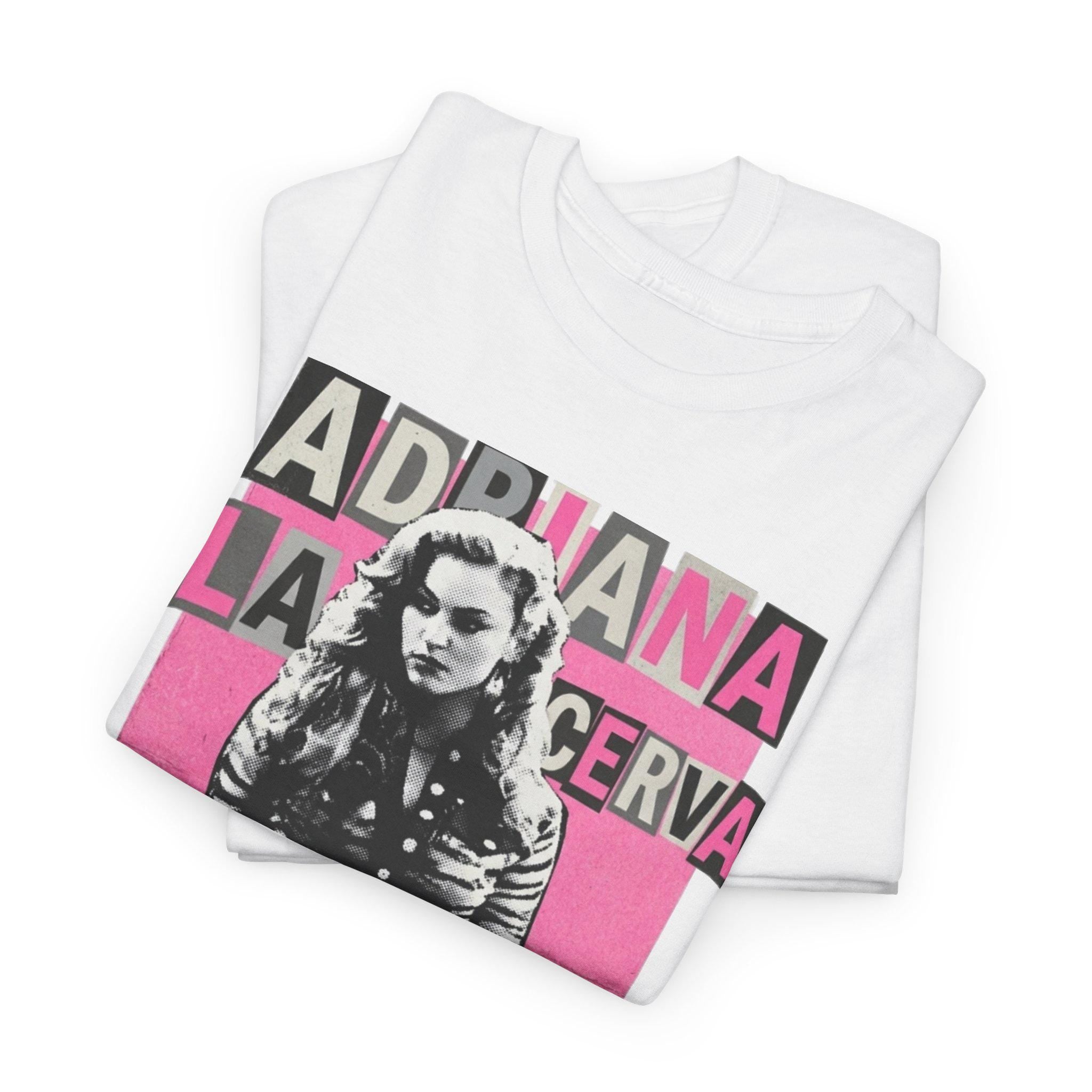 Adriana La Cerva, Sopranos TV hot pink Y2K Bootleg Drea de Matteo Cinephile Tee