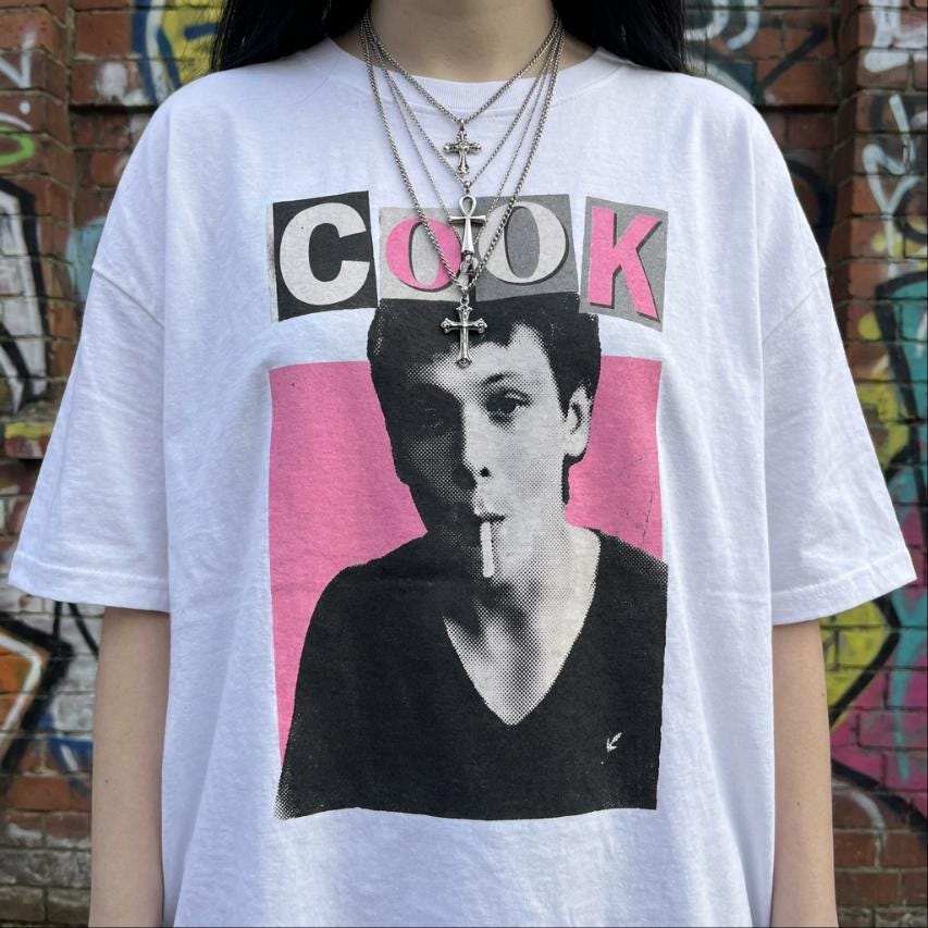 James Cook Skins UK Tee, Jack O'Connell Y2K bootleg tv hot pink cinephile T-Shirt