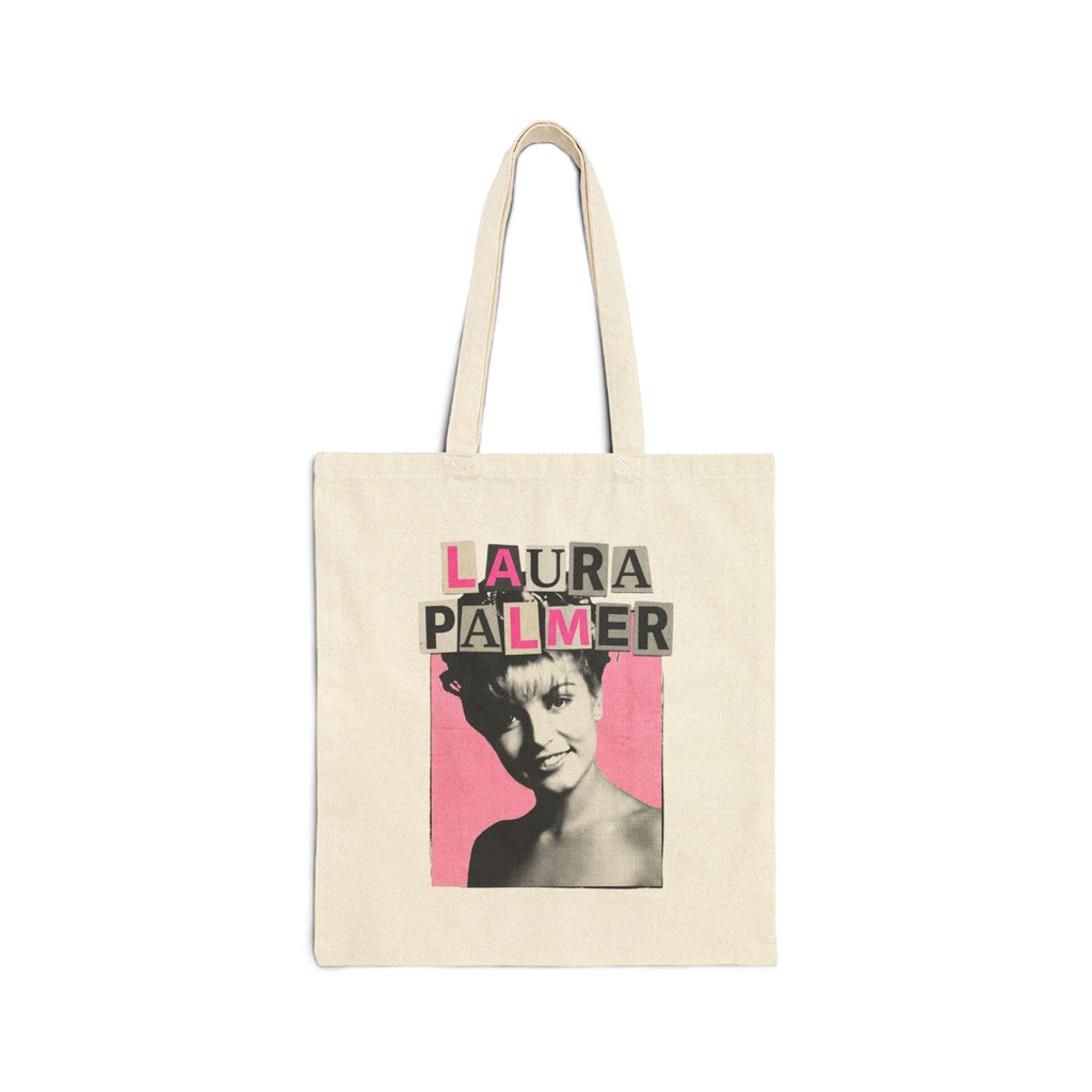 Laura Palmer Twin Peaks Hot Pink Canvas Tote Bag David Lynch Cinephile