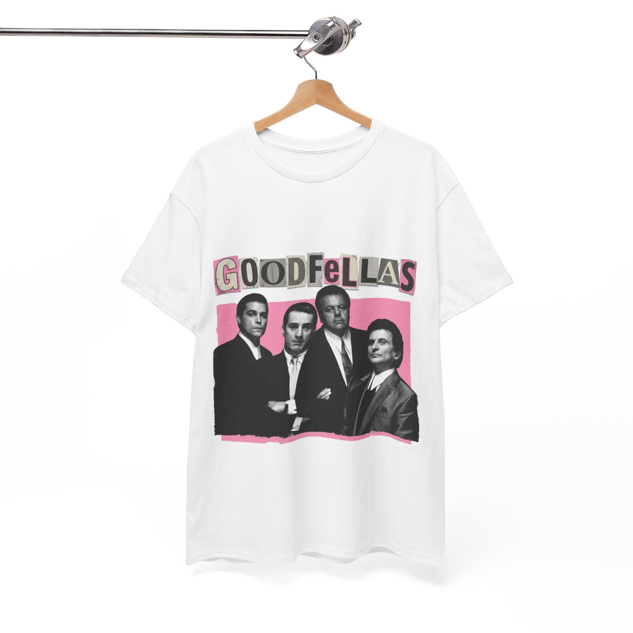 Goodfellas tribute bubblegum pink cinephile teen Y2K movie T-Shirt