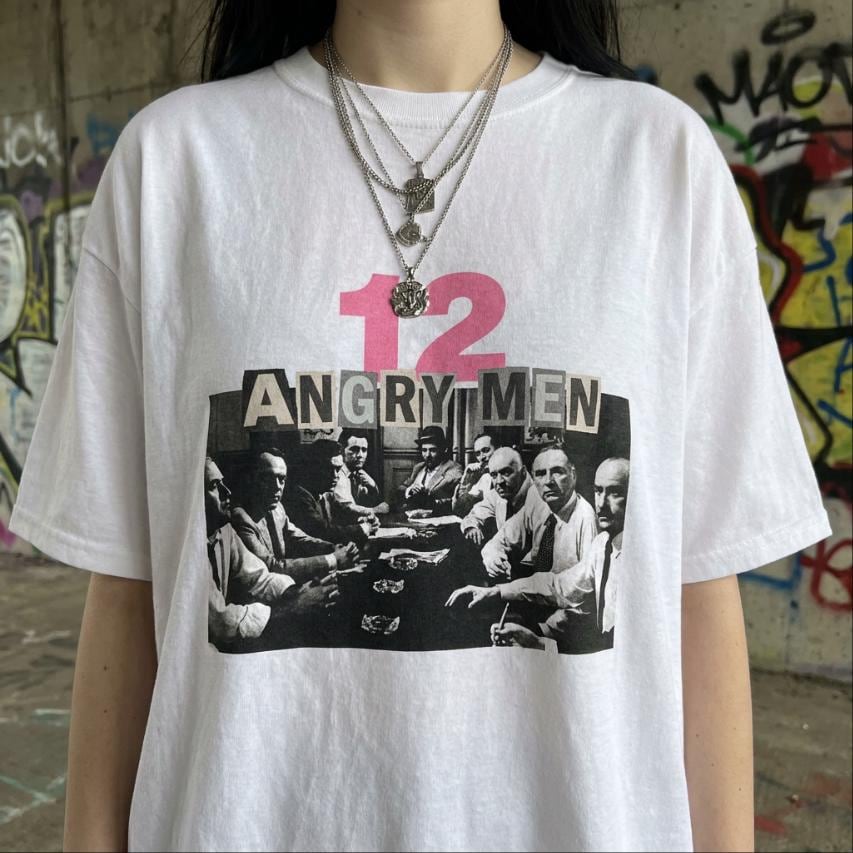 12 Angry Men bubblegum pink bootleg cinephile tee