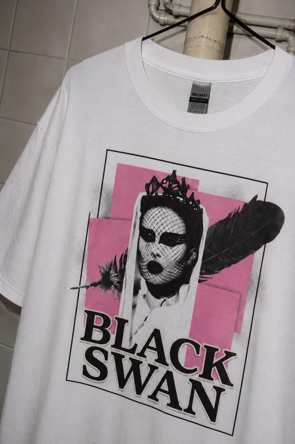 Black Swan Nina Sayers Bubblegum Pink Cinephile T-Shirt Natalie Portman Cult Movie Tee