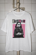 Esther Coleman T-Shirt, Orphan horror film Y2K cinephile bootleg tee