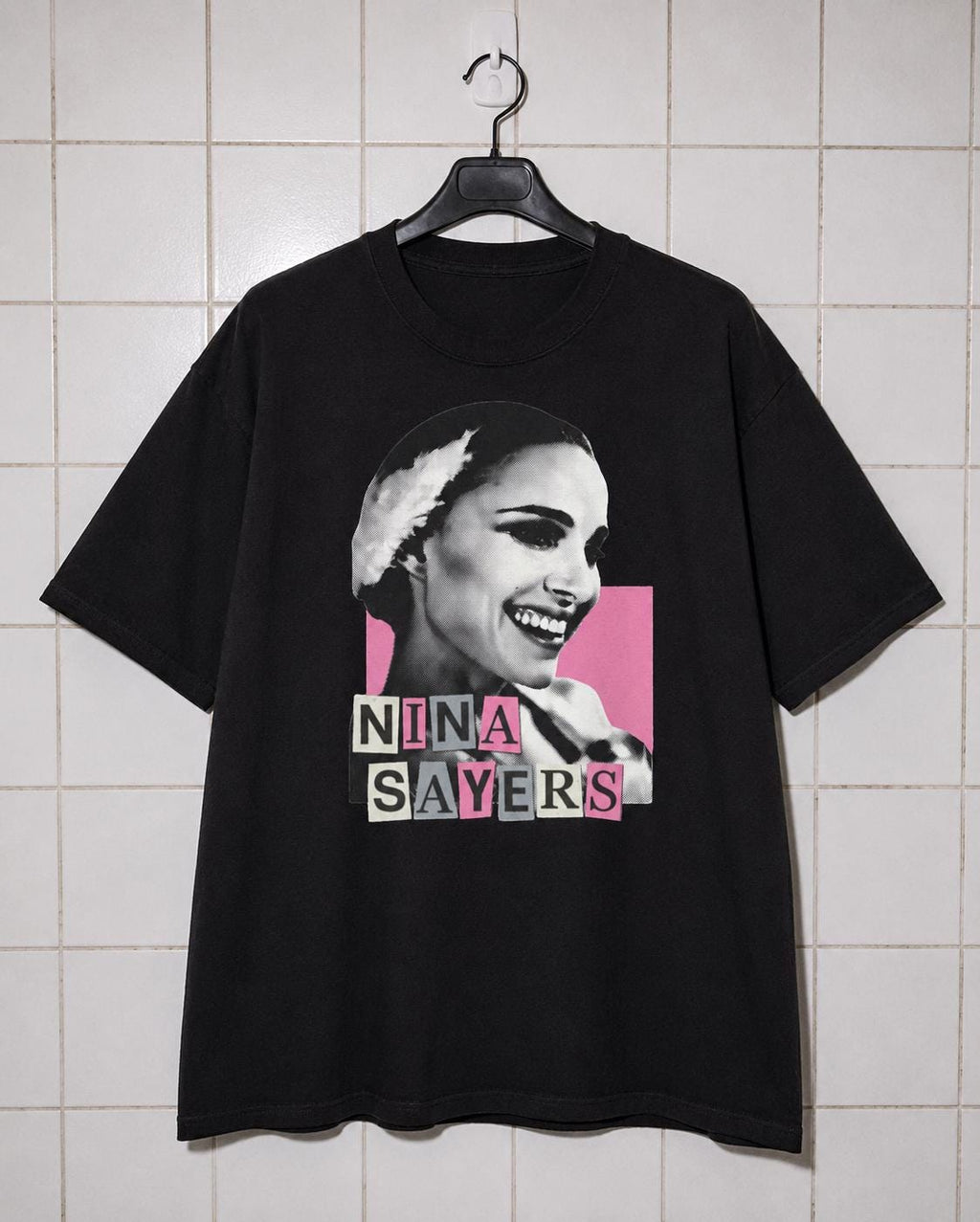 Nina Sayers Tee, Black Swan Movie Hot Pink Portman Cinephile T-Shirt