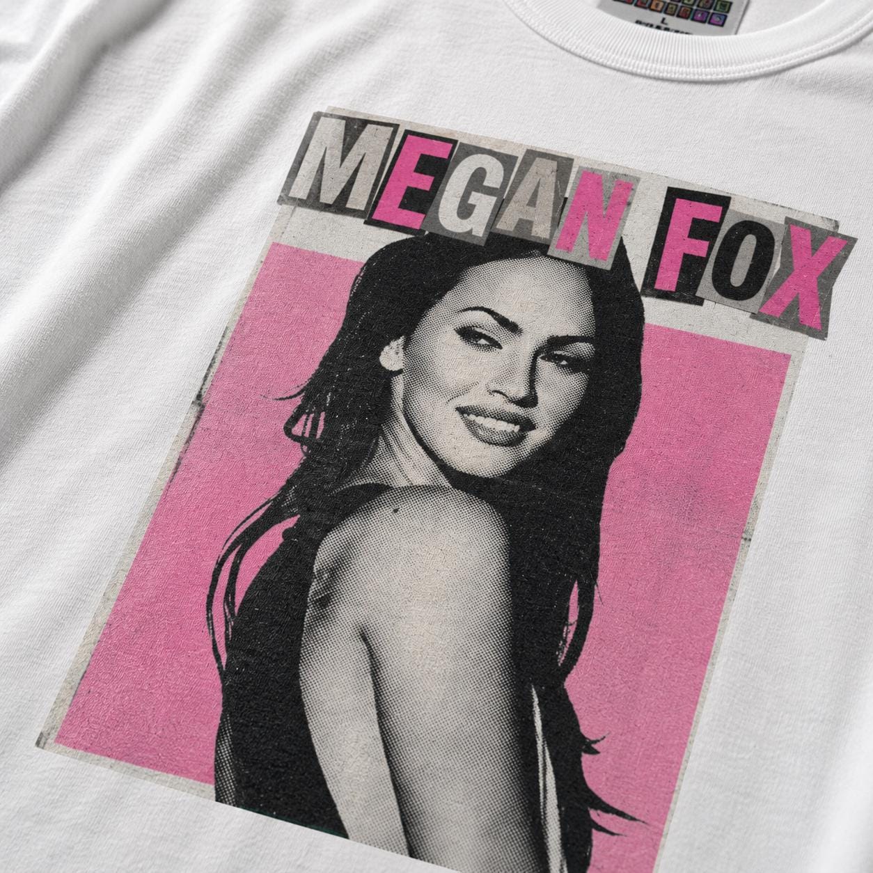 Megan Fox Y2K Bootleg Hot Pink Sex Symbol Cinephile Tee