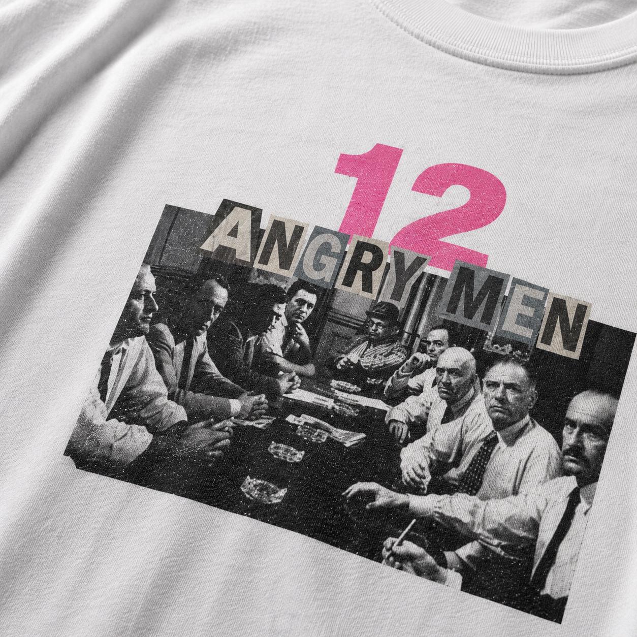 12 Angry Men bubblegum pink bootleg cinephile tee