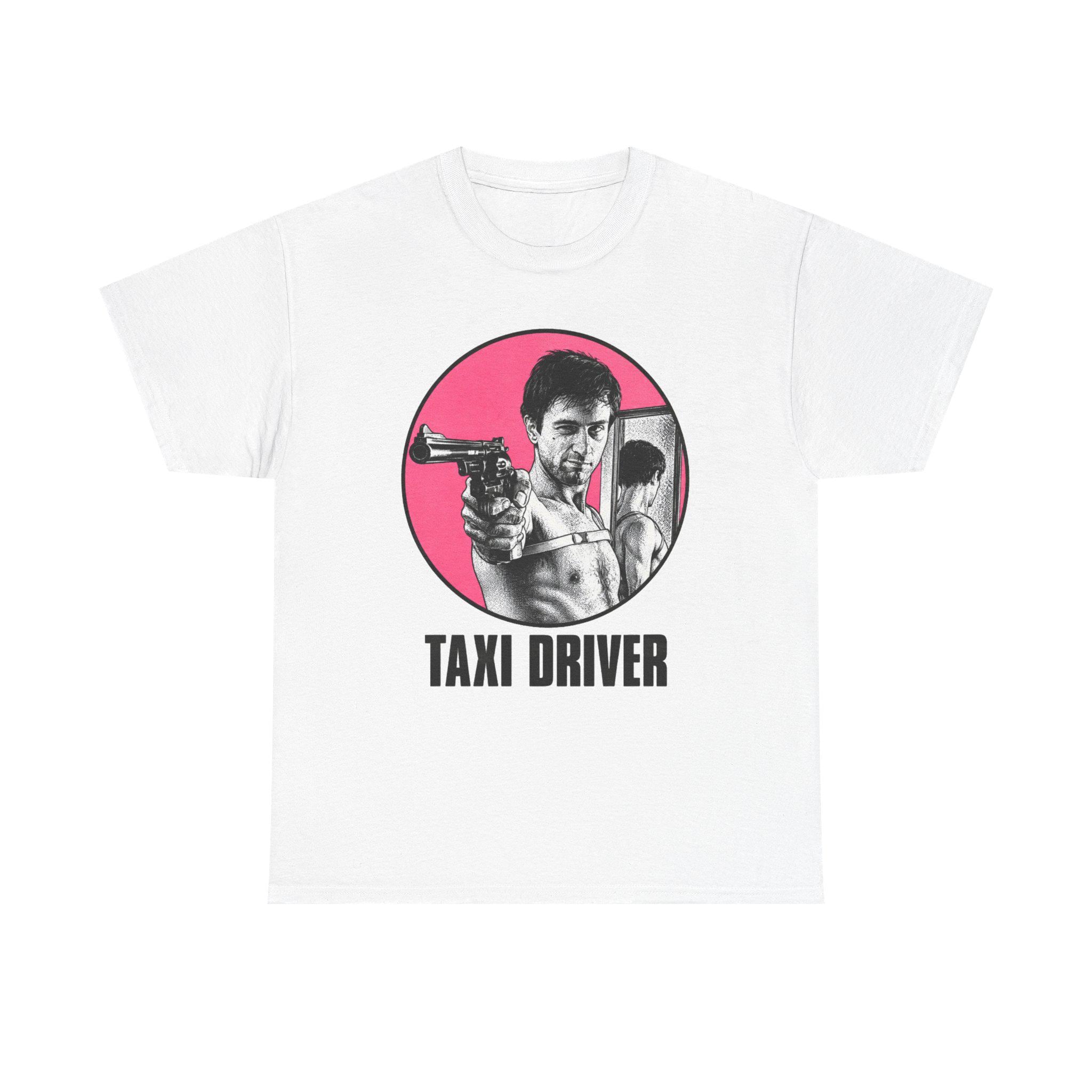 Taxi Driver Bubblegum Pink Bootleg Movie Tribute Tee De Niro cinephile T-Shirt