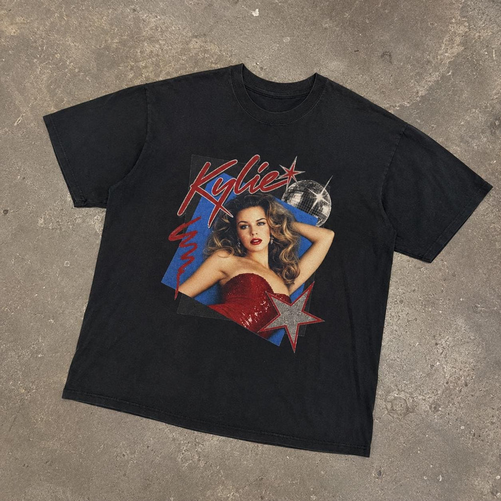 Kylie Minogue Retro Pop Princess 80s T-Shirt Y2K