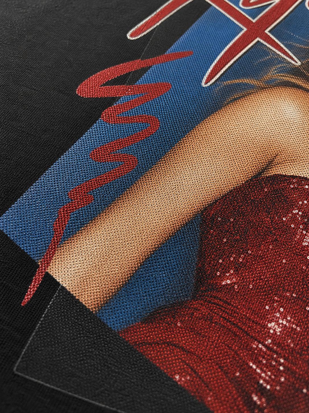 Kylie Minogue Retro Pop Princess 80s T-Shirt Y2K