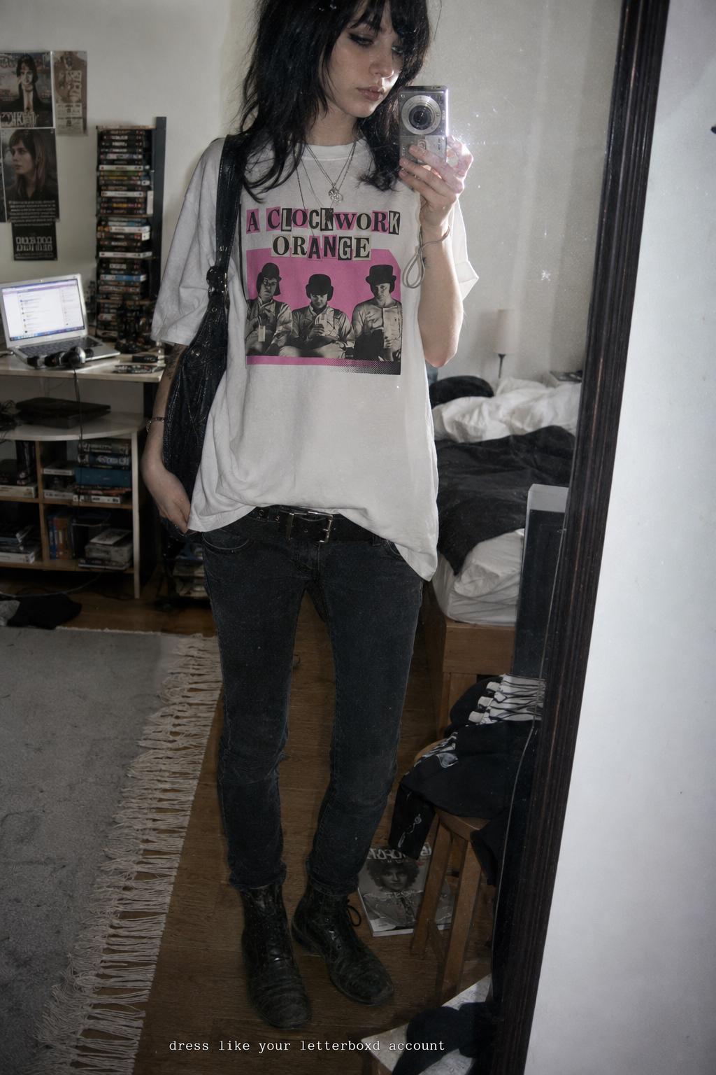 A Clockwork Orange T-Shirt, Bubblegum Pink Bootleg Tee Cinephile Kubrick Tribute