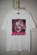Albert Einstein Tongue Out T-Shirt, Punk Graffiti Scientist Shirt, Y2K Pop Art Tee