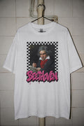 Ludwig van Beethoven T-Shirt, Classical Music Punk Graffiti Shirt, Composer Portrait Tee