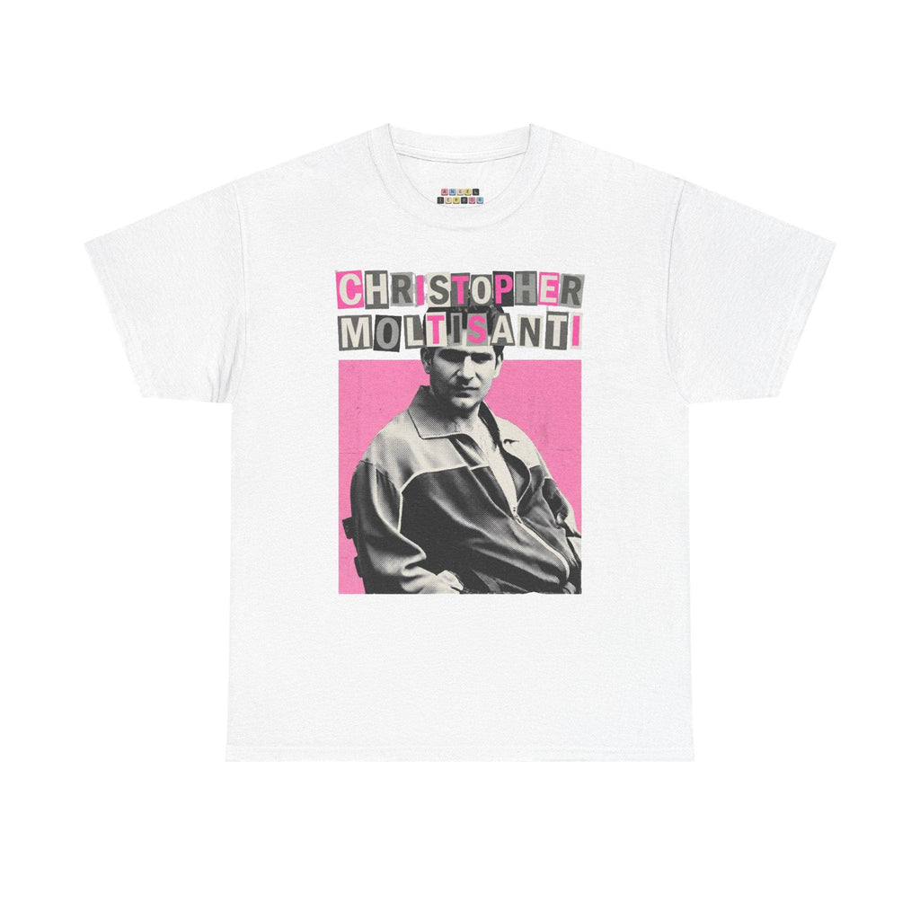 Chris Moltisanti tee Sopranos Michael Imperioli Y2K hot pink bootleg TV show cinephile T-Shirt