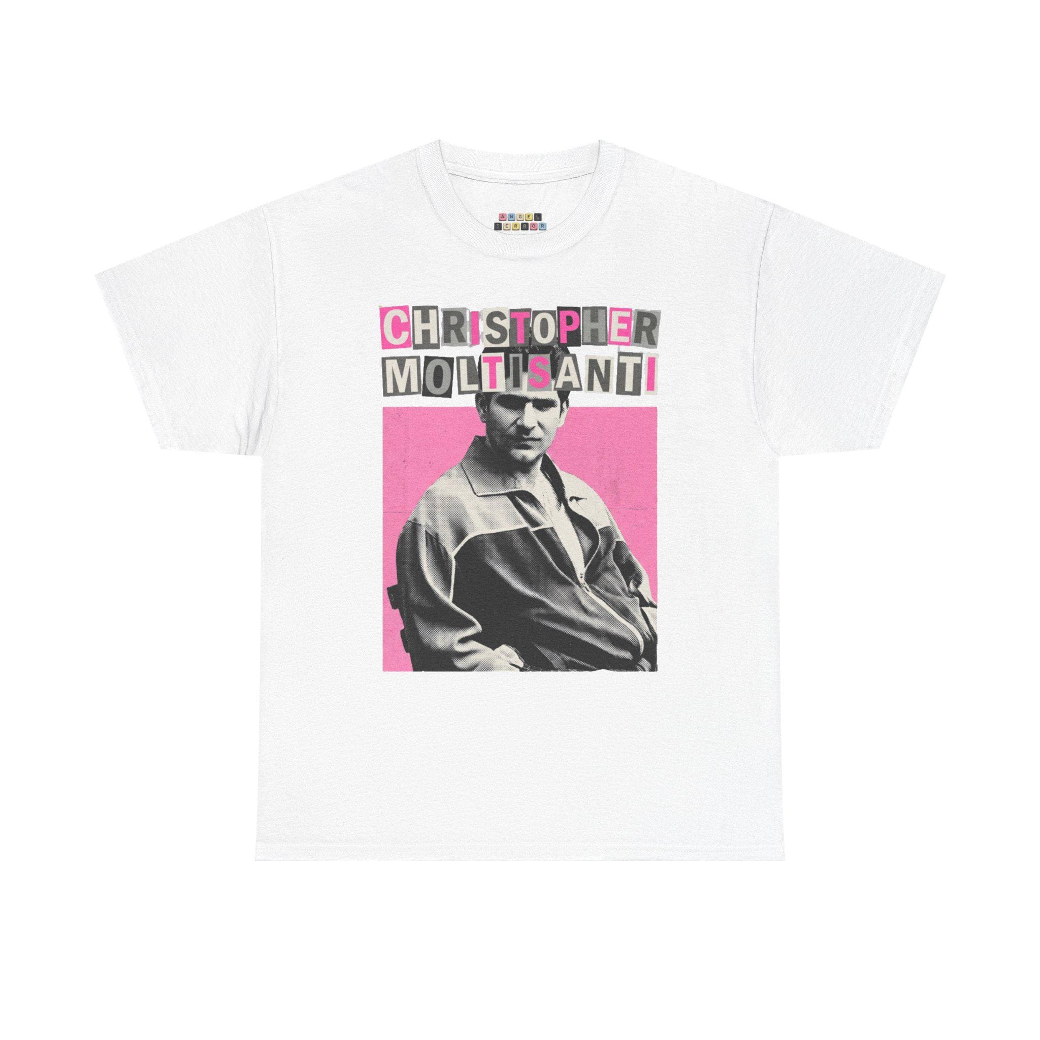 Chris Moltisanti tee Sopranos Michael Imperioli Y2K hot pink bootleg TV show cinephile T-Shirt