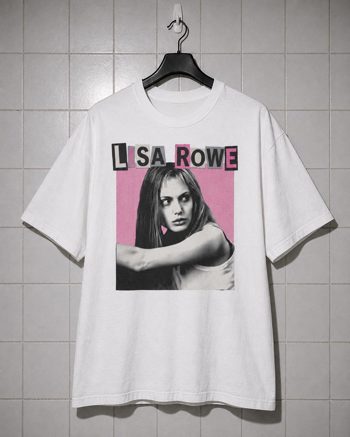 Lisa Rowe Girl Interrupted Y2K cinephile Angelina hot pink movie bootleg T-Shirt