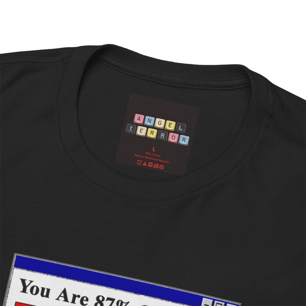 Cannibal Quiz Y2K Graphic Tee, Dark Web Cyber Grunge Internet Horror Top