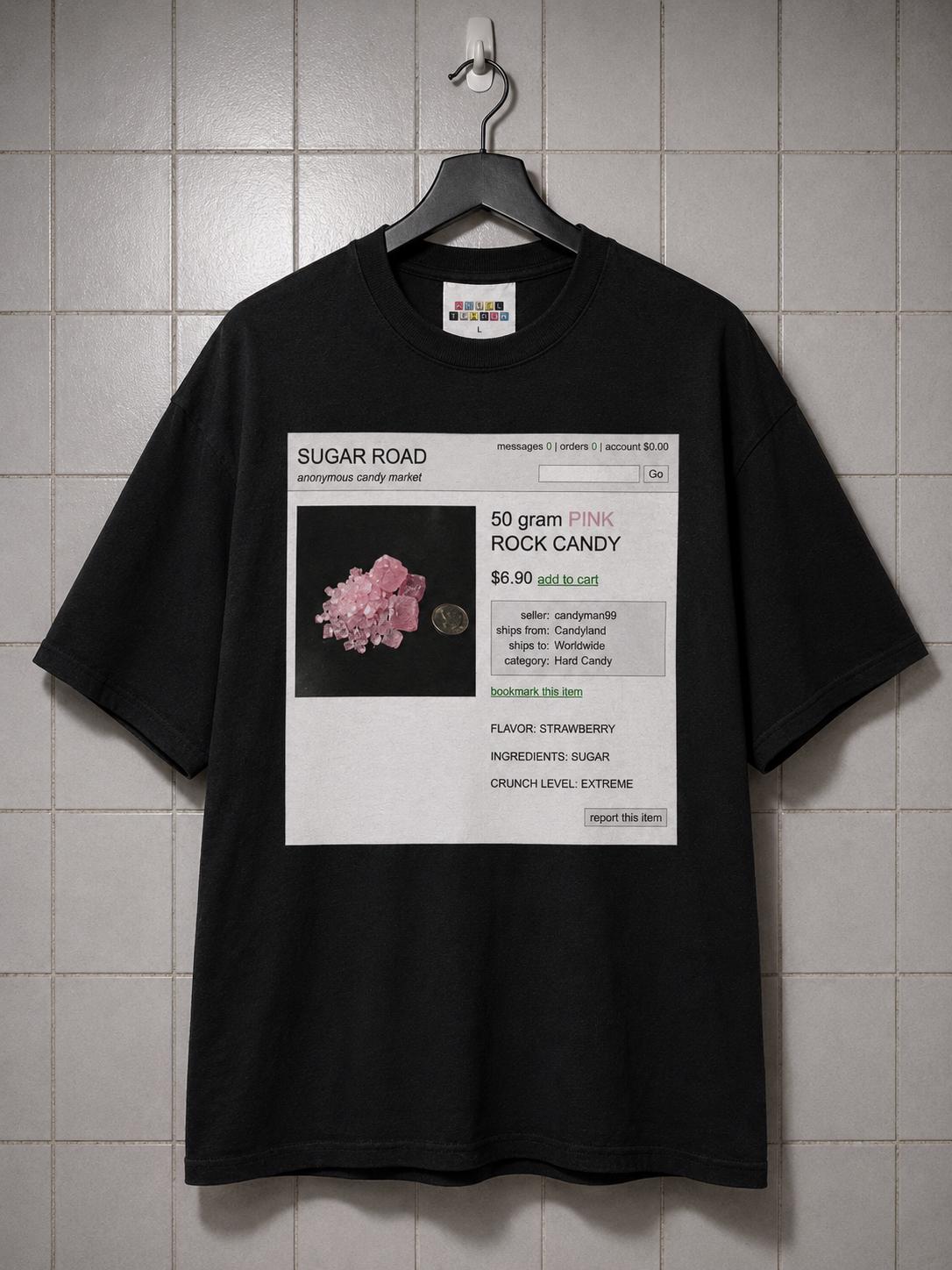 Darkweb Candy Order Tee | Silk Road Internetcore Y2K shirt