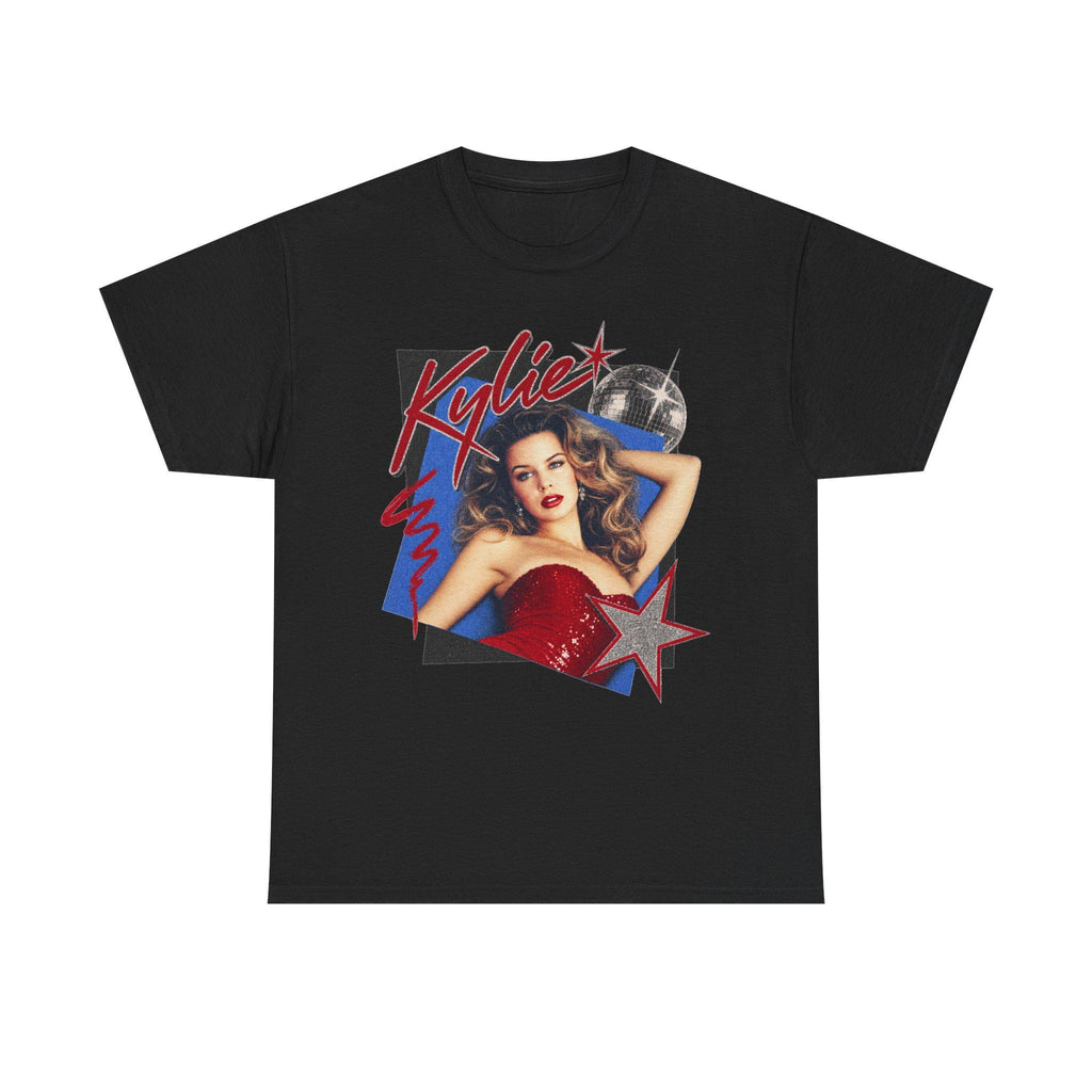 Kylie Minogue Retro Pop Princess 80s T-Shirt Y2K